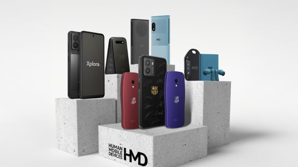 HMD in Action: Unveils Powerful Amped Buds, Fusion X1 & Barca Phones at MWC 2025