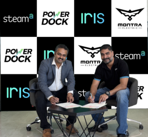 Montra Electric teams up with Steam-A to upgrade its Powerdock EV charging network.