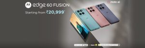 Motorola Edge 60 Fusion launched