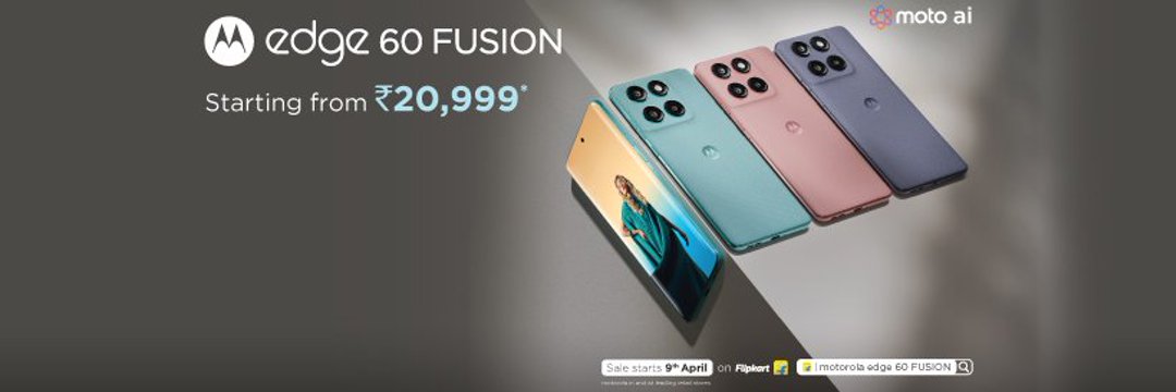 Motorola Edge 60 Fusion Unveiled: Affordable Powerhouse Starting at ₹22,999