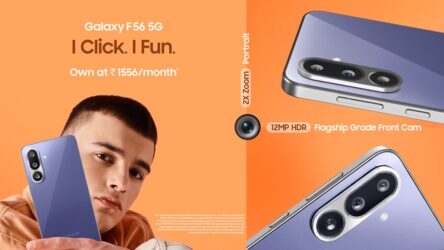 Post thumnail for Samsung Galaxy F56 Launches in India for ₹27,999