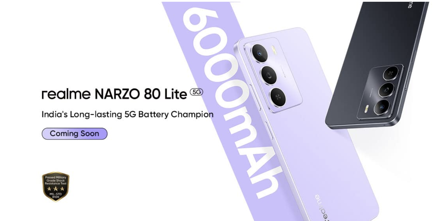 Realme Narzo 80 Lite 5G to Launch Under ₹10,000