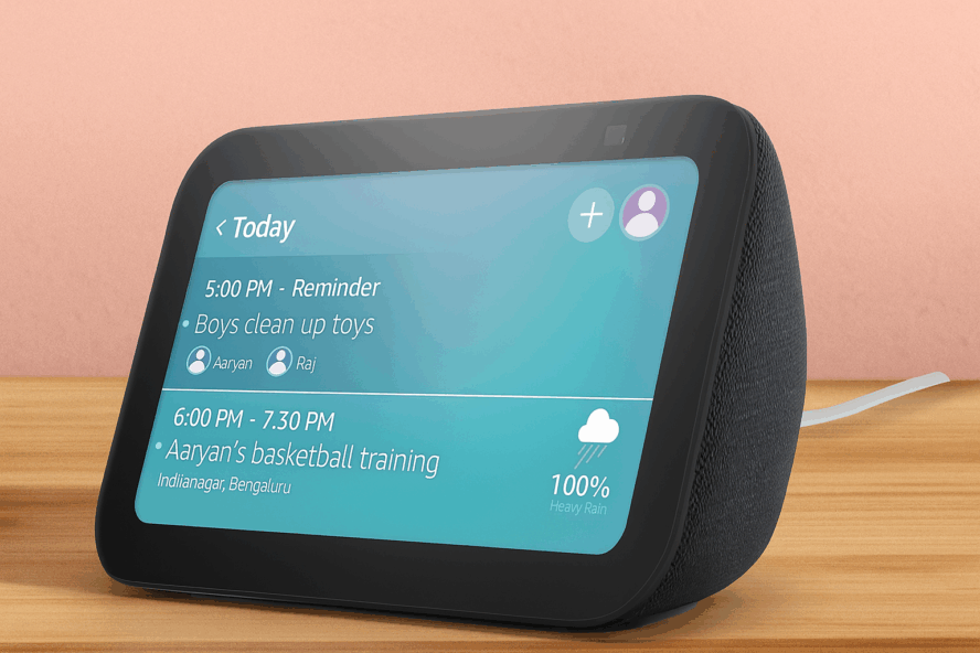 Amazon Echo Show 5 (3rd Gen) Launches in India with Smart Display, Camera, and Better Sound