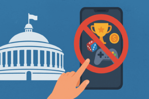 The Union government has proposed a bill to ban online real money games in India, citing mental health and financial risks. The law includes fines up to ₹1 crore and jail terms for violators.