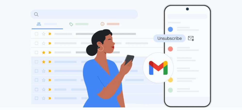 Gmail’s New Feature Lets You Unsubscribe from Newsletters in Bulk