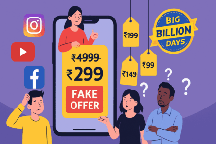 Social Media Influencers Misleading People With Wrong Flipkart’s Big Billion Days Offers