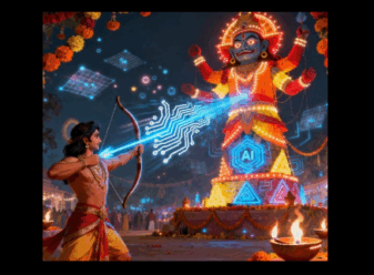 AI Reaches Dussehra Ground