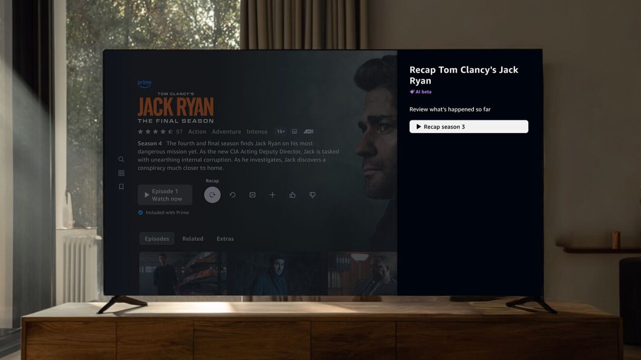 Prime Video’s New AI Video Recaps Let You Rewatch Seasons in Minutes