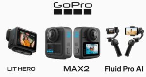 GoPro has launched MAX2 8K 360 camera, LIT HERO lifestyle camera, and Fluid Pro AI gimbal in India. Each device is designed for creators, offering AI-assisted editing, built-in lighting, and pro-level stabilization.