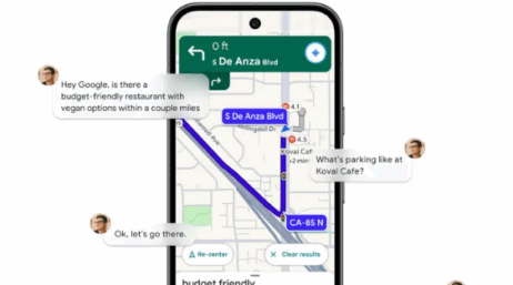 Google Maps gets Gemini boost for smarter, hands-free navigation