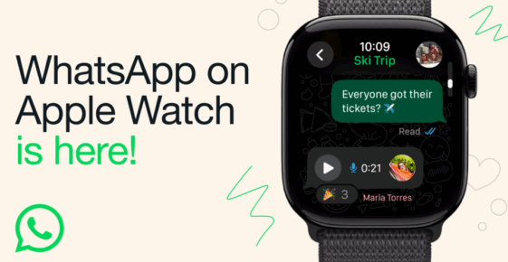 WhatsApp on Apple Watch Now