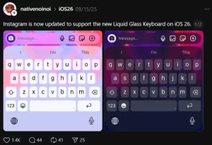 Instagram’s Liquid Glass Update Brings iOS 26 Vibes — But Not Everyone Is Happy