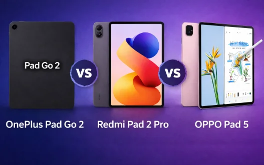 Best Budget Tablet of 2026: OnePlus Pad Go 2 vs Redmi Pad 2 Pro vs OPPO Pad 5