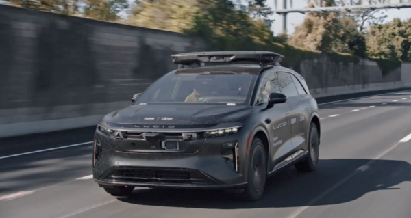 Uber Unveils New Robotaxi With Lucid and Nuro