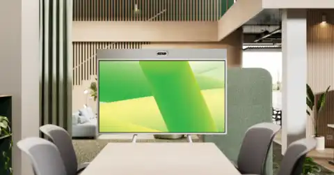 Logitech Rally Board 65 Rethinks Hybrid Meetings with AI Video, Room Sensing, and Mobile Design