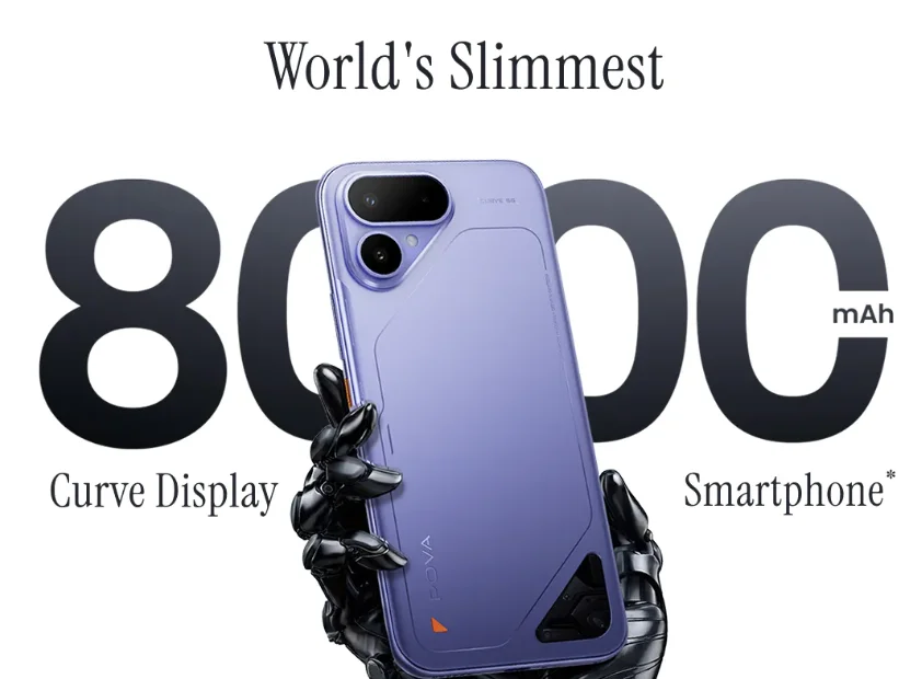 Post thumnail for Tecno Pova Curve 2 5G Debuts at ₹27,999 in India With 8,000mAh Battery
