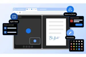 Google Chrome Adds Split View, PDF Annotations, and Drive Saving