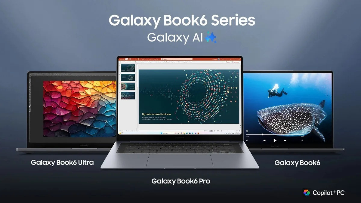 Samsung Galaxy Book 6 Series Launched in India Starting at Rs. 1,27,990