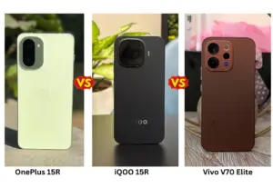 iQOO 15R vs Vivo V70 Elite vs OnePlus 15R
