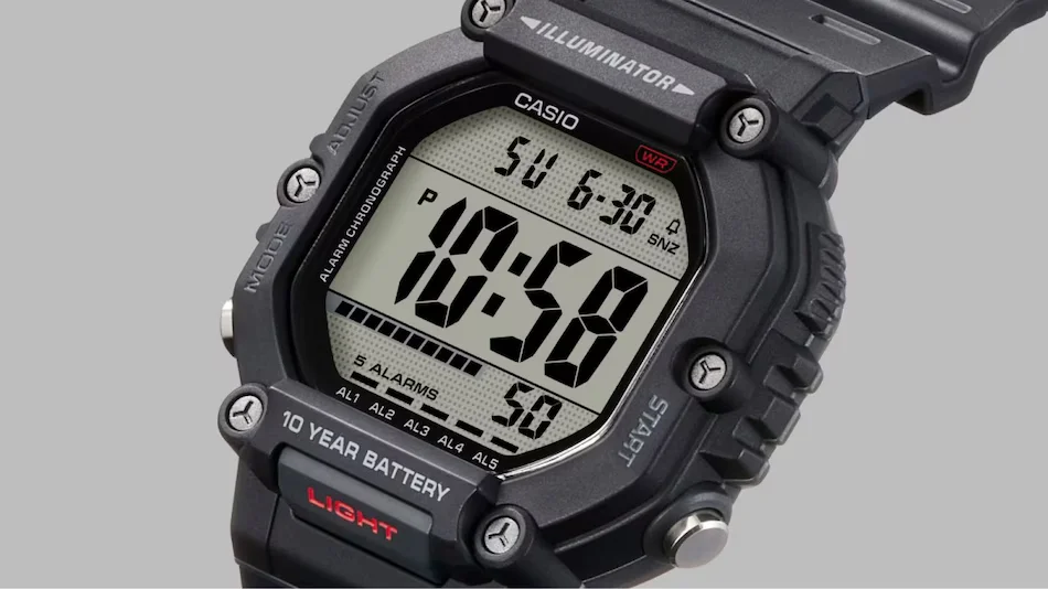 Casio AE-1600HX Series Debuts With Dual Time and 10-Year Battery