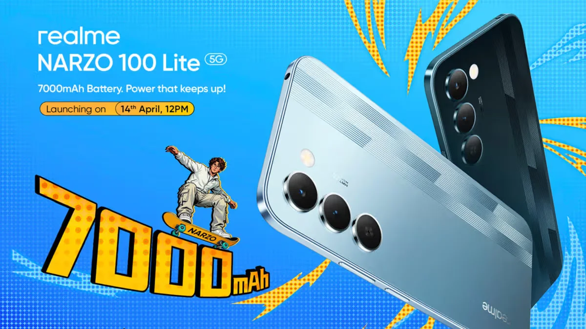 Realme Narzo 100 Lite 5G Arrives With Big Battery Focus Under Rs 17,000