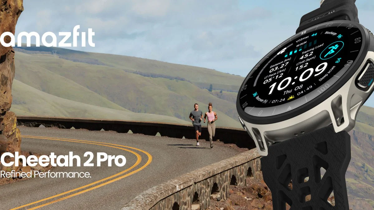 Amazfit Cheetah 2 Pro Targets Marathon Runners With Titanium Build and 20-Day Battery
