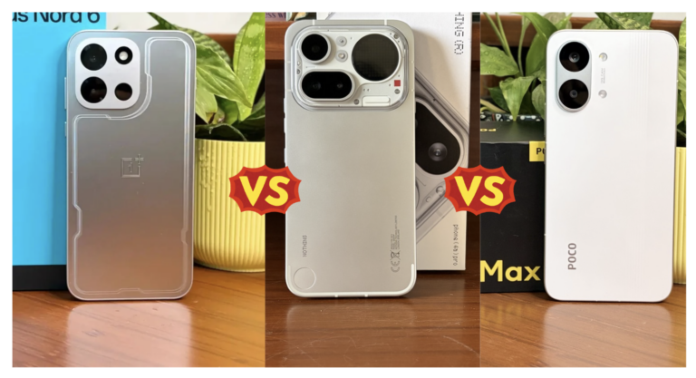 OnePlus Nord 6 vs Poco X8 Pro Max vs Nothing Phone 4a Pro: Which Rs 40K Phone is Worth Buying in 2026?