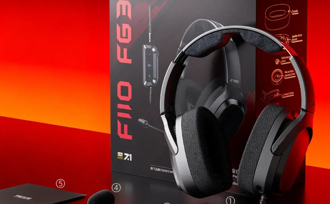 FiiO FG3 Gaming Headset Launched With HiFi-Inspired Audio at Rs. 6,999 -  ITmatterss