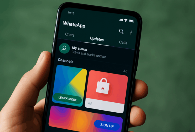 WhatsApp will soon show ads in its Updates tab