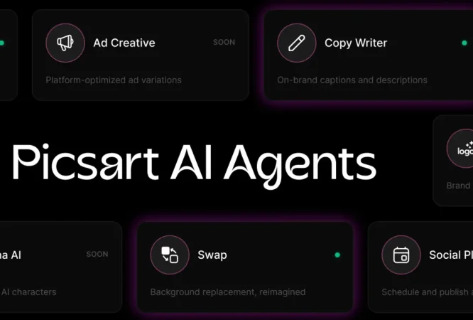 Picsart Launches AI Agent Marketplace for Creators
