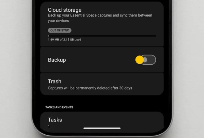 nothing essential space